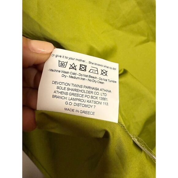 NWT Devotion Twins Khalisi Skirt in Dark Lime Sz. S - Picture 7 of 8